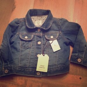 Denim girls jacket
